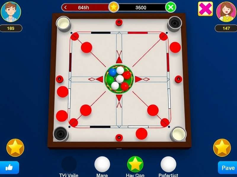 Carrom Turbo Blitz Champion Gameplay